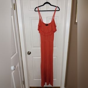 Coral Maxi Dress